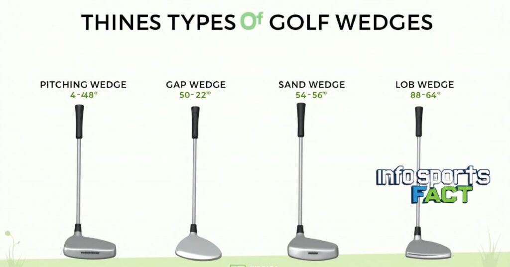 Golf Wedge Type and Degrees